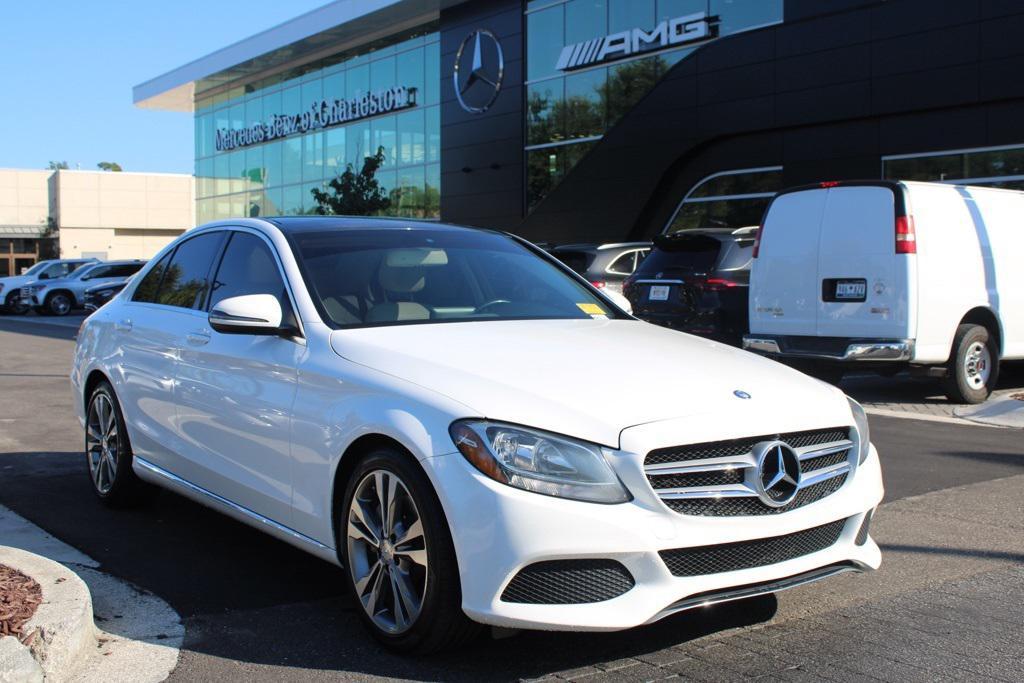 used 2016 Mercedes-Benz C-Class car, priced at $13,693
