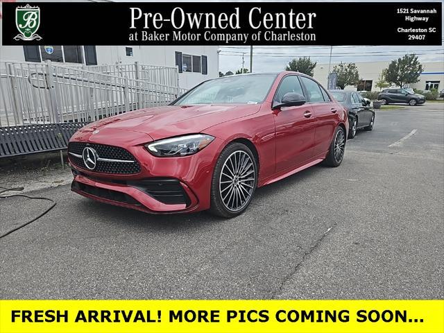 used 2024 Mercedes-Benz C-Class car, priced at $51,988