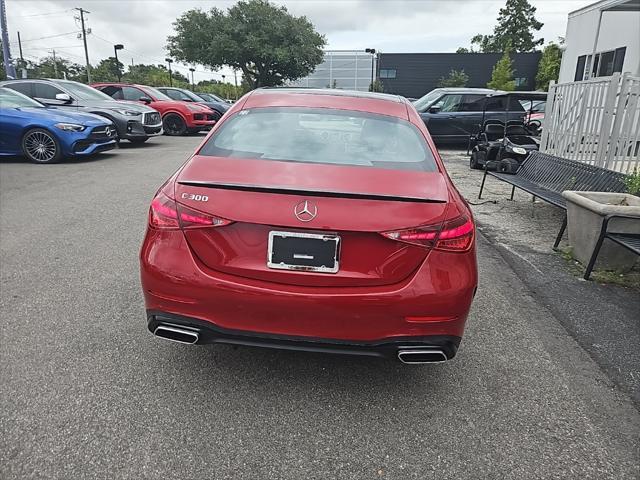 used 2024 Mercedes-Benz C-Class car, priced at $51,988