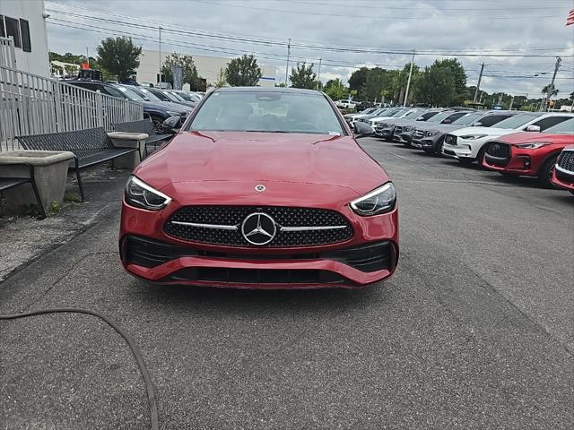 used 2024 Mercedes-Benz C-Class car, priced at $51,988