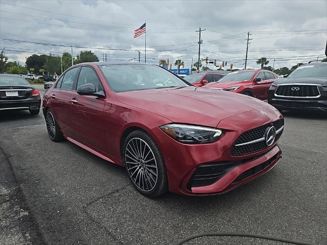 used 2024 Mercedes-Benz C-Class car, priced at $51,988