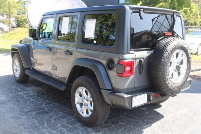 used 2021 Jeep Wrangler Unlimited car, priced at $37,988