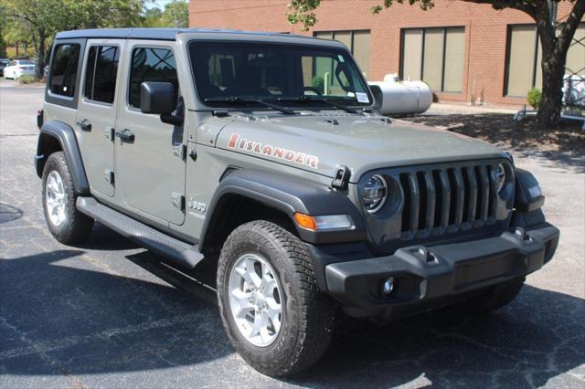 used 2021 Jeep Wrangler Unlimited car, priced at $37,988