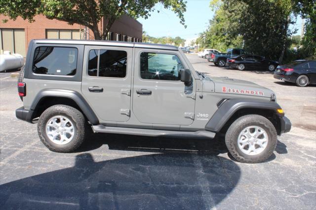 used 2021 Jeep Wrangler Unlimited car, priced at $37,988