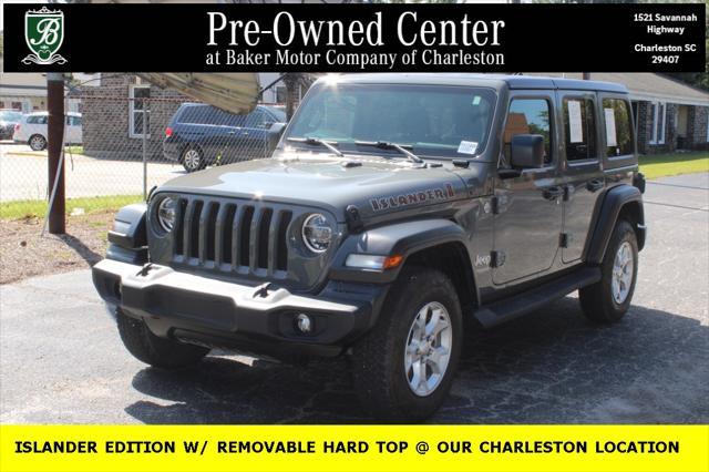 used 2021 Jeep Wrangler Unlimited car, priced at $37,988