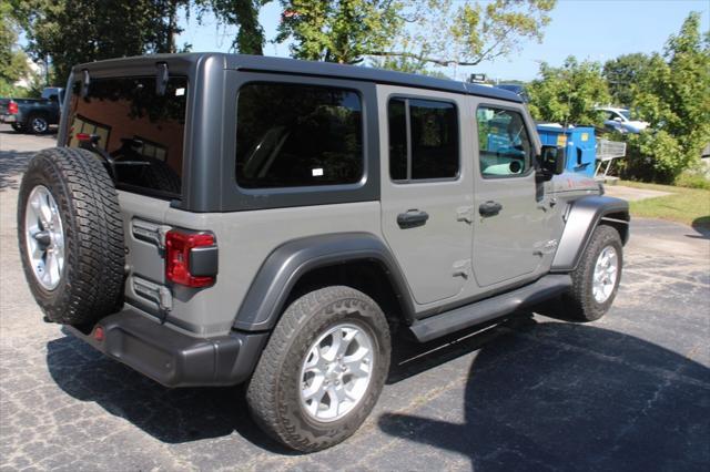 used 2021 Jeep Wrangler Unlimited car, priced at $37,988