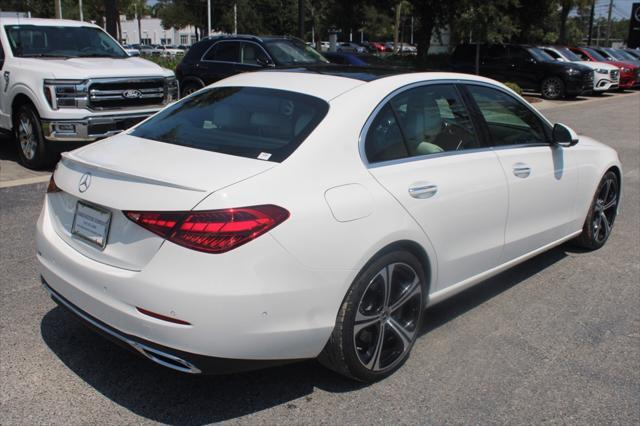 new 2024 Mercedes-Benz C-Class car, priced at $51,625