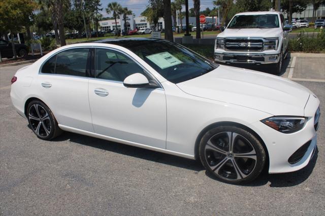 new 2024 Mercedes-Benz C-Class car, priced at $51,625