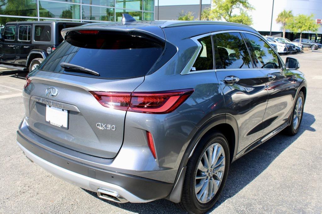 used 2024 INFINITI QX50 car, priced at $34,768