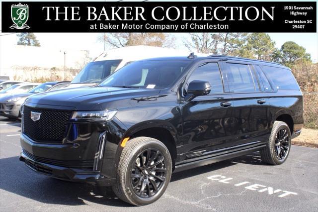 used 2024 Cadillac Escalade ESV car, priced at $104,633