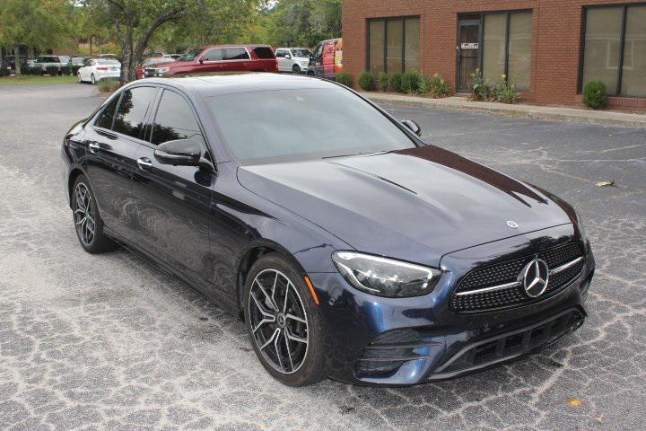 used 2022 Mercedes-Benz E-Class car, priced at $42,998