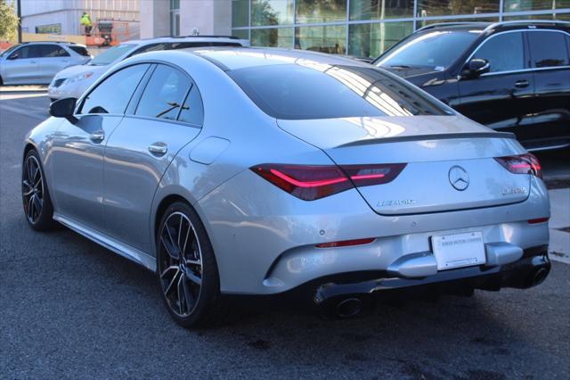 new 2025 Mercedes-Benz AMG CLA 35 car, priced at $62,390