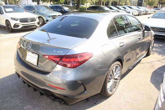 new 2024 Mercedes-Benz AMG C 43 car, priced at $67,440