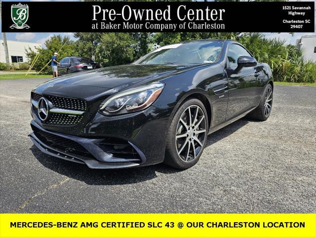 used 2020 Mercedes-Benz AMG SLC 43 car, priced at $49,888