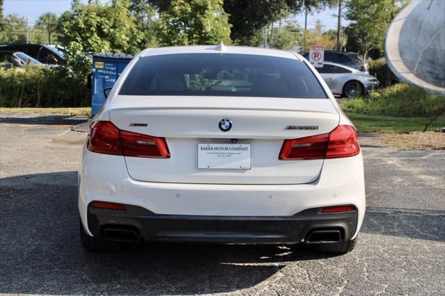 used 2018 BMW M550 car, priced at $32,988