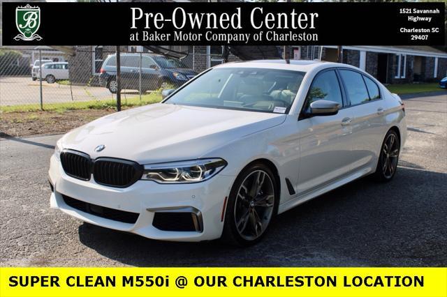 used 2018 BMW M550 car, priced at $32,988