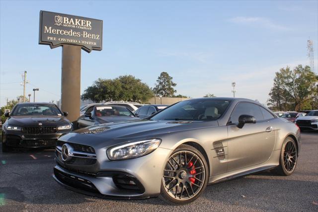 used 2017 Mercedes-Benz AMG SL 63 car, priced at $76,988