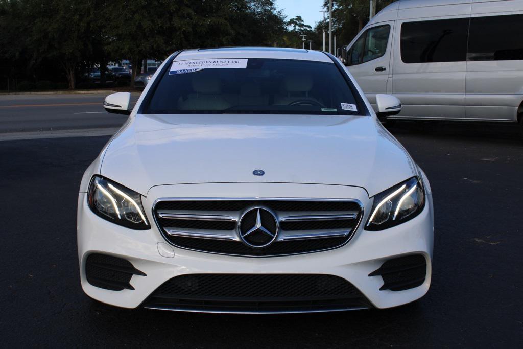 used 2017 Mercedes-Benz E-Class car, priced at $13,876