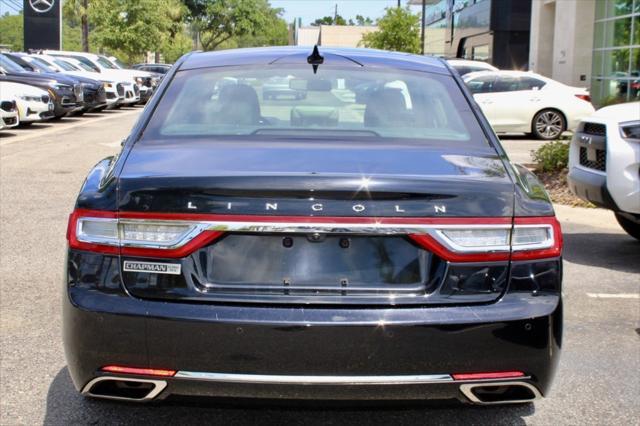 used 2018 Lincoln Continental car, priced at $29,848