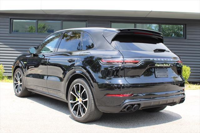 used 2021 Porsche Cayenne E-Hybrid car, priced at $109,995