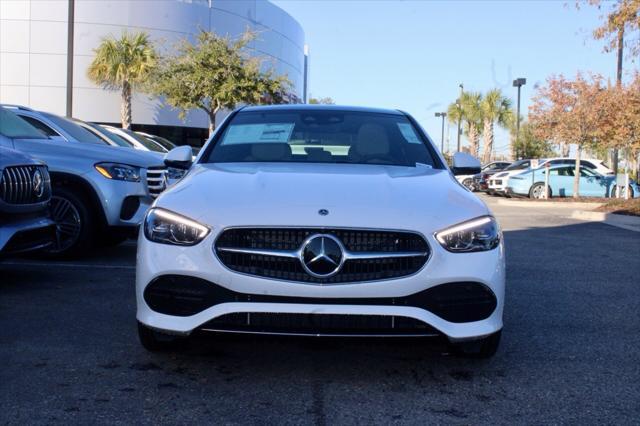 new 2025 Mercedes-Benz C-Class car, priced at $56,840