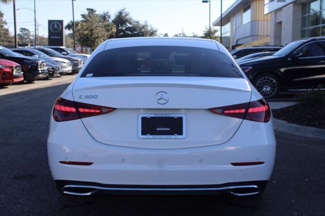 new 2025 Mercedes-Benz C-Class car, priced at $56,840