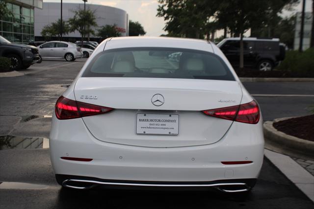 used 2022 Mercedes-Benz C-Class car, priced at $40,654