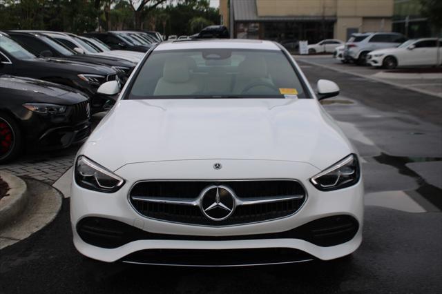 used 2022 Mercedes-Benz C-Class car, priced at $40,654