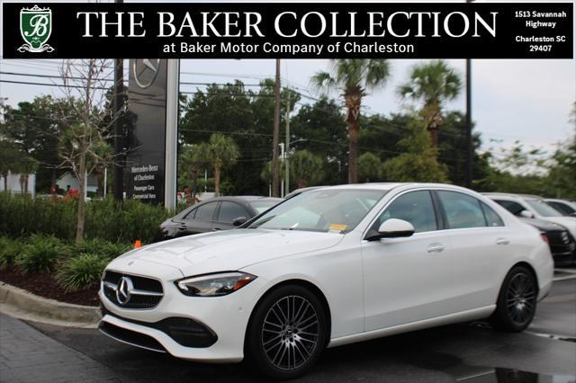 used 2022 Mercedes-Benz C-Class car, priced at $40,654