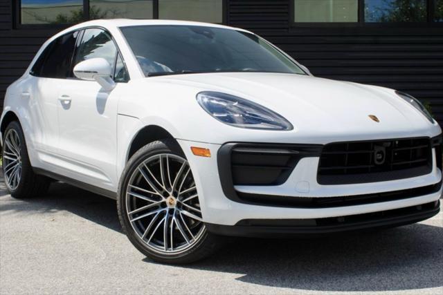 used 2024 Porsche Macan car, priced at $81,480
