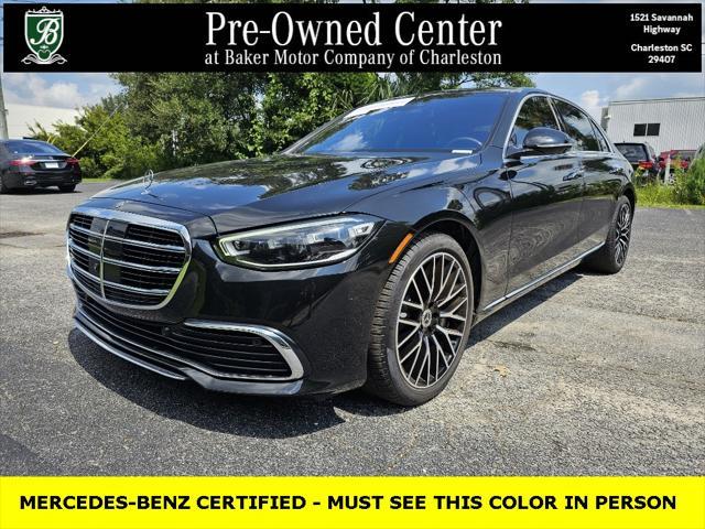 used 2021 Mercedes-Benz S-Class car, priced at $78,998