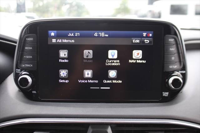 used 2020 Hyundai Santa Fe car, priced at $22,596