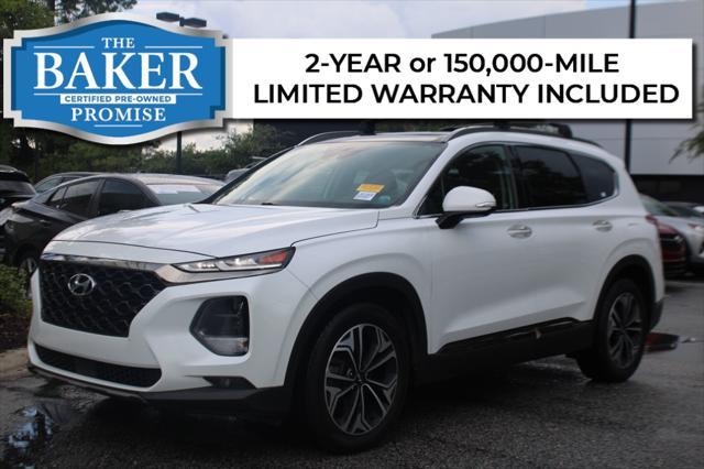 used 2020 Hyundai Santa Fe car, priced at $22,596