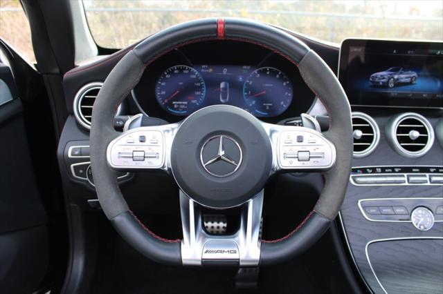 used 2021 Mercedes-Benz AMG C 43 car, priced at $53,998