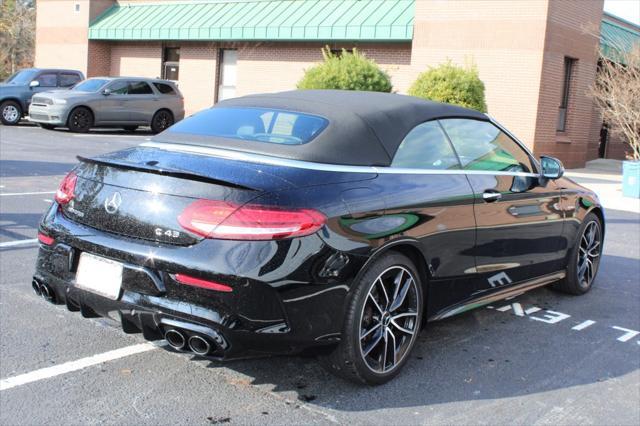 used 2021 Mercedes-Benz AMG C 43 car, priced at $53,998