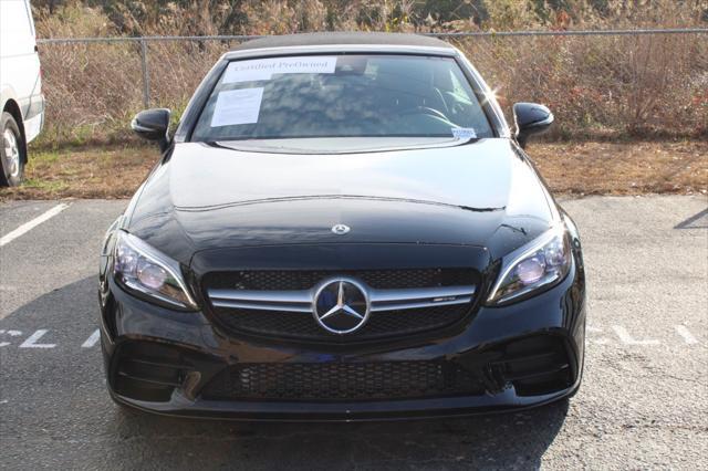 used 2021 Mercedes-Benz AMG C 43 car, priced at $53,998