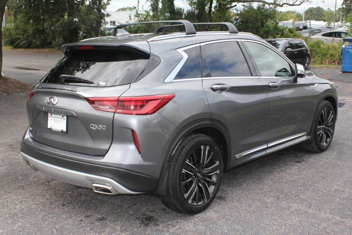 used 2023 INFINITI QX50 car, priced at $45,995