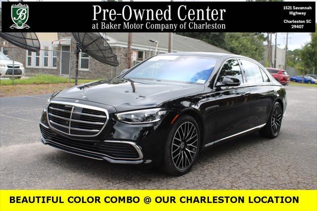 used 2021 Mercedes-Benz S-Class car, priced at $79,888