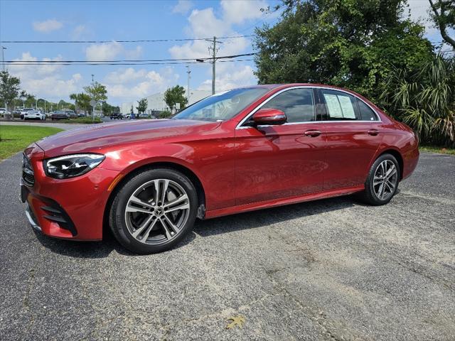 used 2021 Mercedes-Benz E-Class car, priced at $39,998