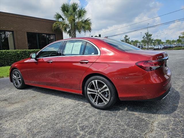 used 2021 Mercedes-Benz E-Class car, priced at $39,998