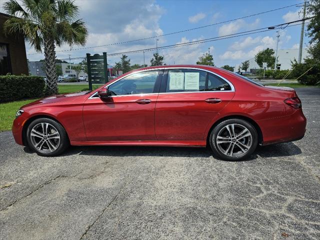 used 2021 Mercedes-Benz E-Class car, priced at $39,998