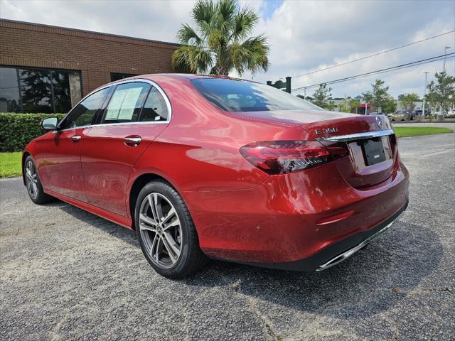 used 2021 Mercedes-Benz E-Class car, priced at $39,998