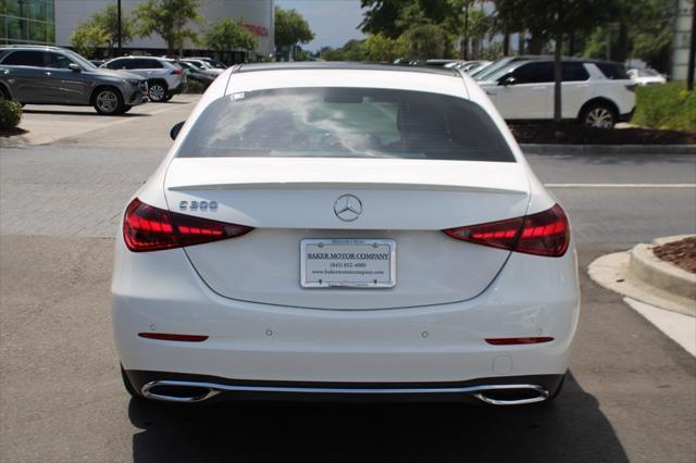 used 2024 Mercedes-Benz C-Class car, priced at $44,995