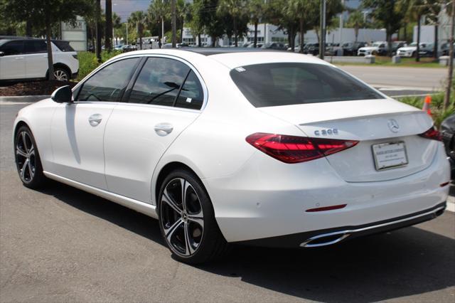 used 2024 Mercedes-Benz C-Class car, priced at $44,995