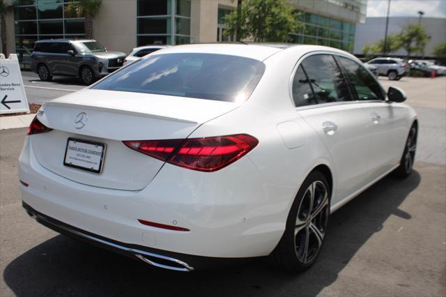 used 2024 Mercedes-Benz C-Class car, priced at $44,995