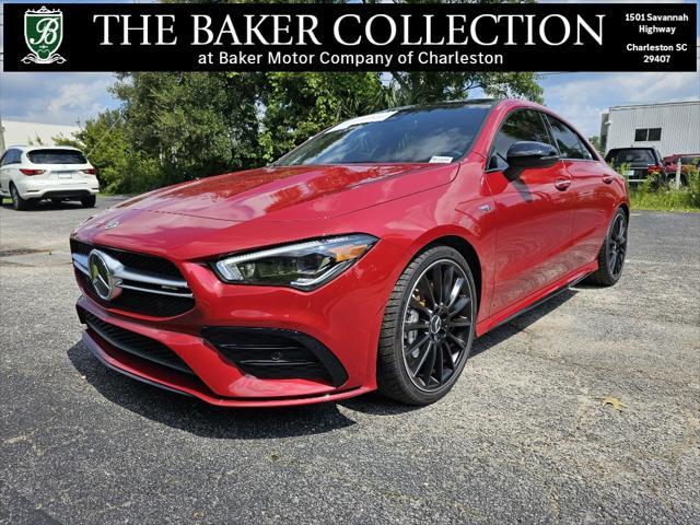 used 2023 Mercedes-Benz AMG CLA 35 car, priced at $45,995