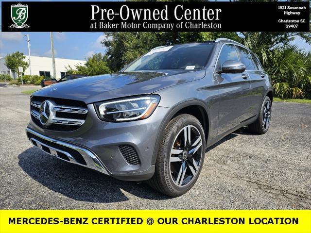 used 2021 Mercedes-Benz GLC 300 car, priced at $34,988