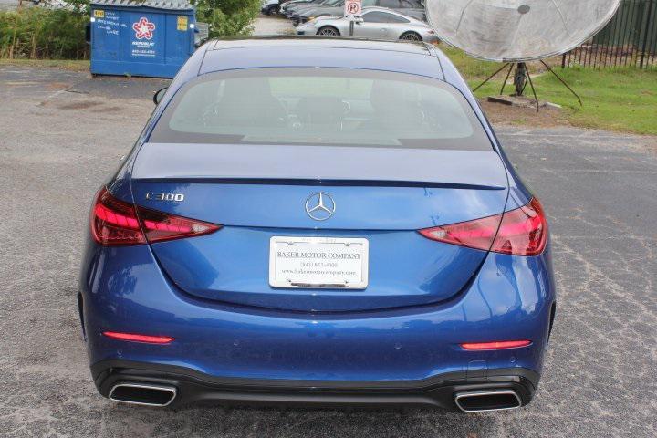 used 2024 Mercedes-Benz C-Class car, priced at $48,998