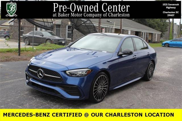 used 2024 Mercedes-Benz C-Class car, priced at $48,998