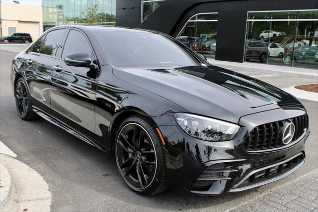 used 2022 Mercedes-Benz AMG E 53 car, priced at $62,275